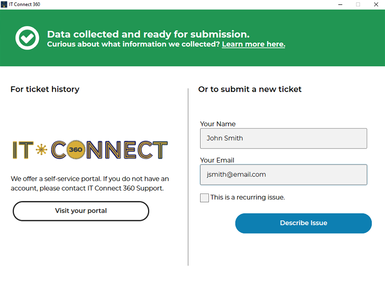 San Diego IT Help Desk Application